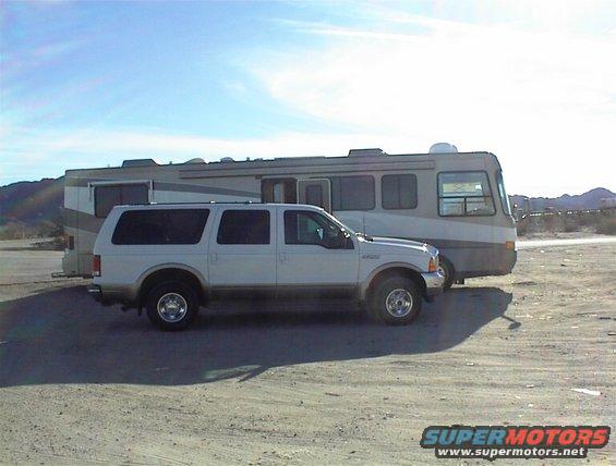 Somewhere in Arizona on the way to Disneyland after picking up the X.  I followed my in laws who were in their motorhome.