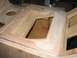 1995 Ford Bronco - Wood putty dried, and sanded