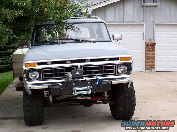 grill and winch bumper
