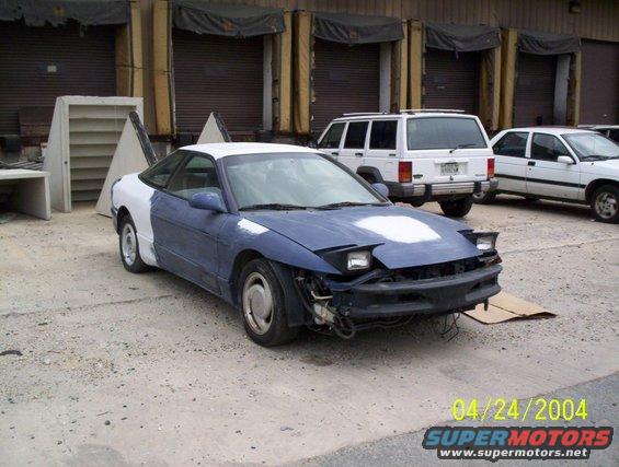 This is what it looks like now, except it has a new front fender will prime, then paint in spring, maybe