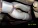 1994 Ford Bronco - Close-up view of a welded exhaust pipe, dated 04/13/2004.
