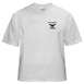 2002 Ford Taurus - A white t-shirt with a graphic and text on the left chest, and a website logo at the bottom.