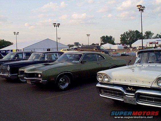 Three Mercury  vehicles 