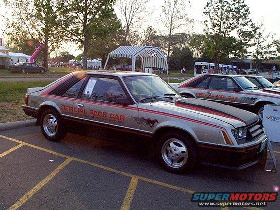 1979 Ford Mustang Indy Pace car replicas