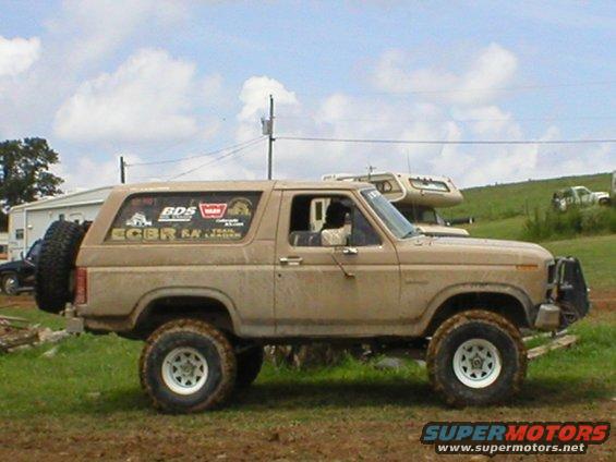 Rick "Wojo" from 2 Big Bronco makes the trip in