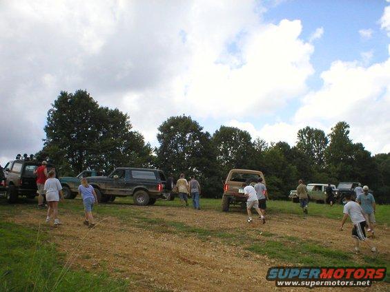 Heading back out on the trails. The folks from Bronco Driver Mag. Join in.