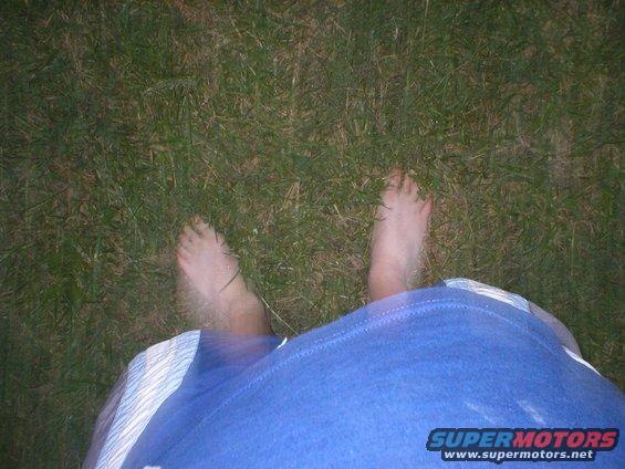 Branson and his damn feet
