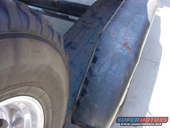 oops, I hit the fender