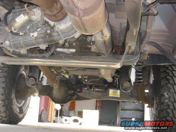 Front axle from back