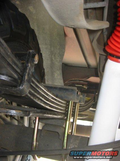 Right rear spring inside looking back