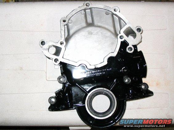 front of timing chain cover