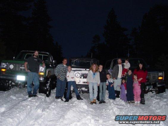 night run with friends and family