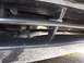 2003 Ford Taurus - Close-up view of the front grille and radiator of a 2003 Ford Taurus.