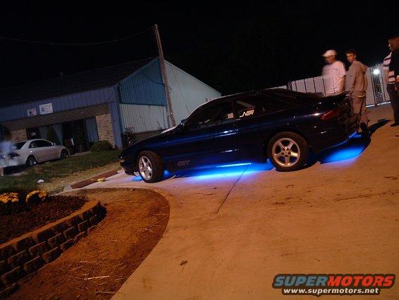 Showing off the neons at Adrenaline Open Shop Aug 14 '04