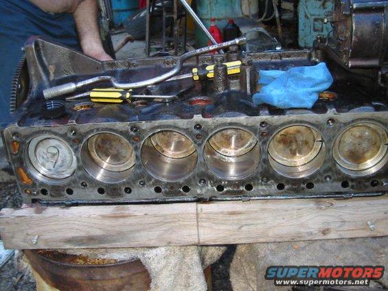 All the pistons in.
