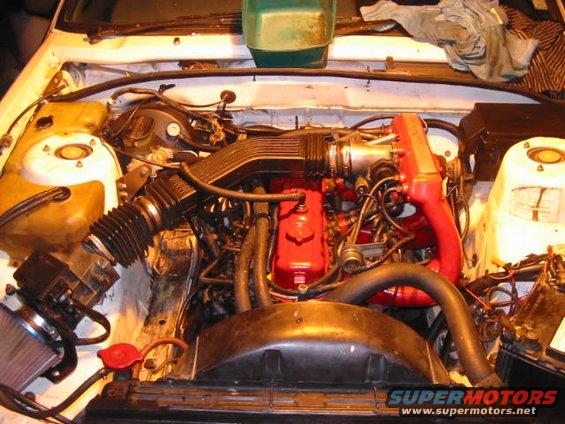 engine finished for that night, looks pretty good for now