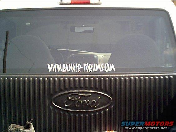 www.ranger-forums.com Sticker