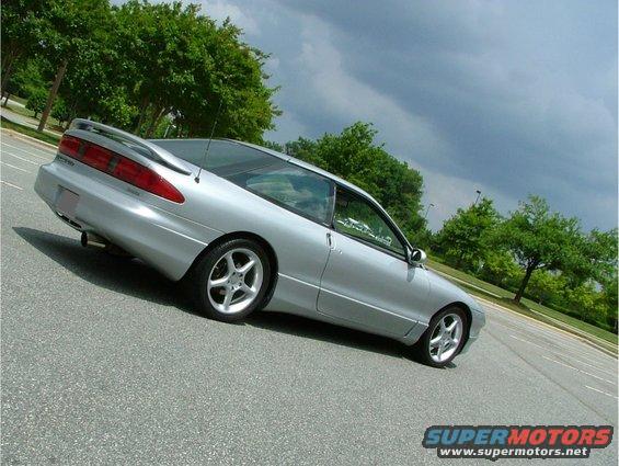 Silver 1995 Ford Probe 3q-front view