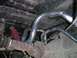 1994 Ford Bronco - Underbody view of a 1994 Ford Bronco showing a newly installed exhaust system.