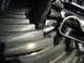1996 Ford Bronco - The internal gears of a vehicle's differential show signs of wear and tear.