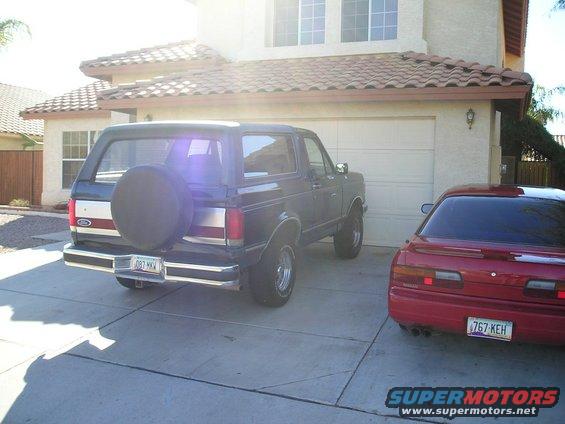 Bronco and 240sx