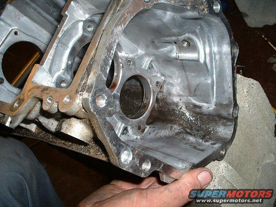 shavings.jpg Look at the pieces at the drain plug.