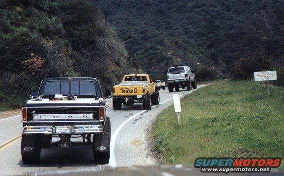On the way up to the canyon