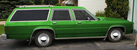 Shaggin' in green ...