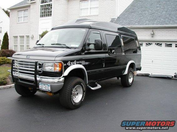 Ford e350 4x4 conversion van