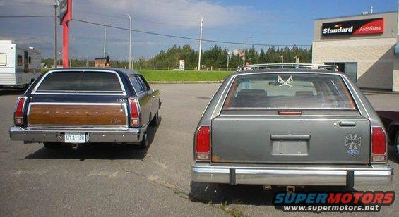 Rear view of the pair.