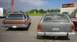 1987 Ford Crown Victoria LTD - Rear view of the pair.