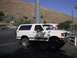 1988 Ford Bronco - Another great day of wheeling. Cam and I re- airing at a local gas station.