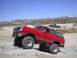 1988 Ford Bronco - Mike heading up an obstacle in the Gorman 4 wheeling course.