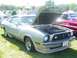 1978 Ford Mustang II - This 1978 Ford Mustang II is shown with its hood open, revealing the engine bay.