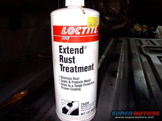 Loctite's Extend is what I used to slow down rust wherever I wasn't replacing panels or putting in patches (yet).  We don't get POR-15 very easily here in Canada. Imagine ? The rust belt not having easy access to it ?