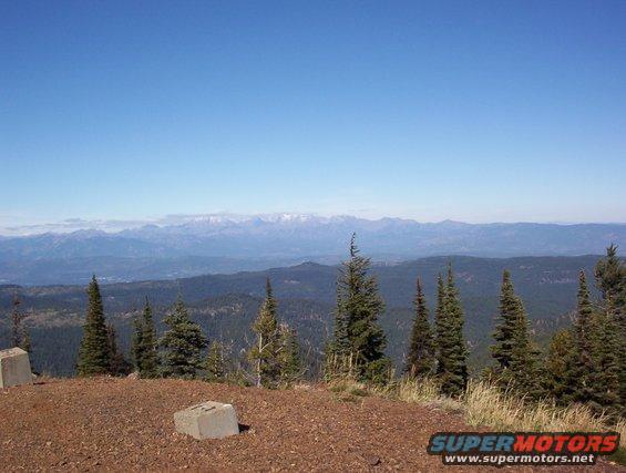 picture-004.jpg the view on top of an old fire lookout looking north to stewart mountain