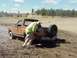 1981 Ford Bronco - the bumper wasnt quite up to the challenge