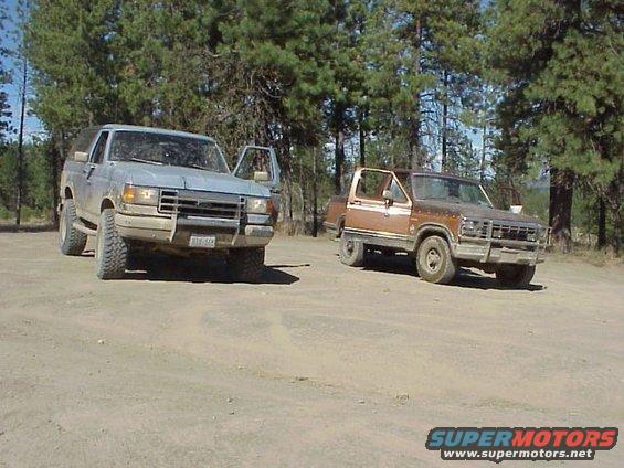 we kept wheelin, this is us on top of a ridge