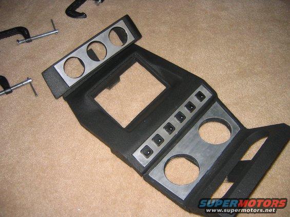 All the aluminum pieces on.