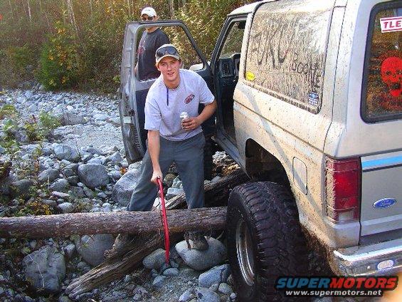 If you cant go over it, have a beer, and keep trying. When that doesnt work, bust out the saw.