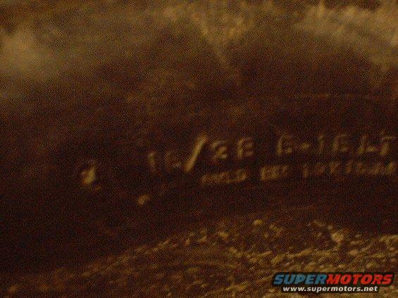 Part with text '10/28 G-16LT' and 'GOLD EXT 19V160'