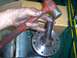 1983 Ford Bronco - Use a drift to set the bearing back in. If it's not damaged, it can be reused.