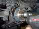 1983 Ford Bronco - Using a new gasket, reinstall the spindle & the ring. I prefer the flat facing up, but the rear hubs have it facing front. I don't think it…