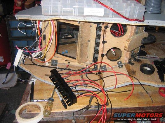 Some of the wiring.