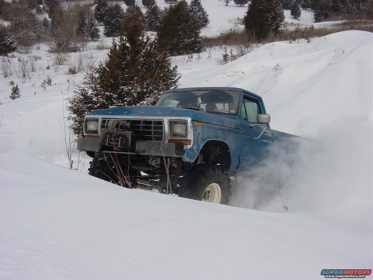 snow wheeling