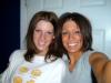 Two smiling women posing for a selfie