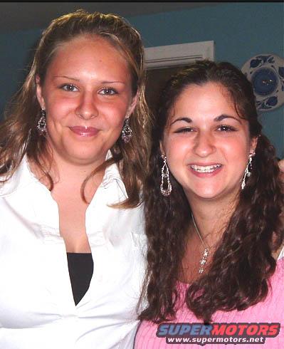Girlfriend and sister 