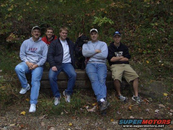 t678.jpg Tim, John, Oscar, Molly, Jon, Me