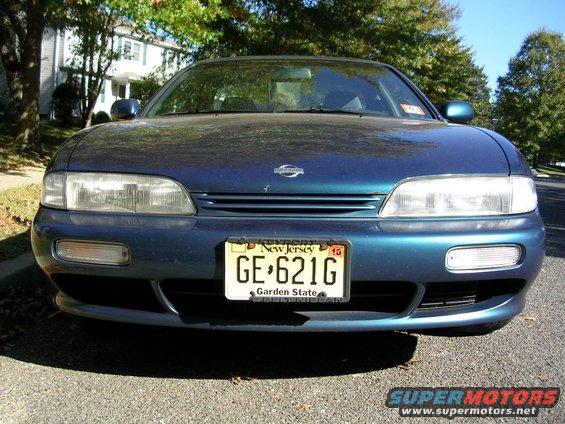 Front view of a 1995 Nissan 240SX