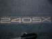 1995 Nissan 240SX - Embroidered '240SX' text is visible on a car's floor mat.